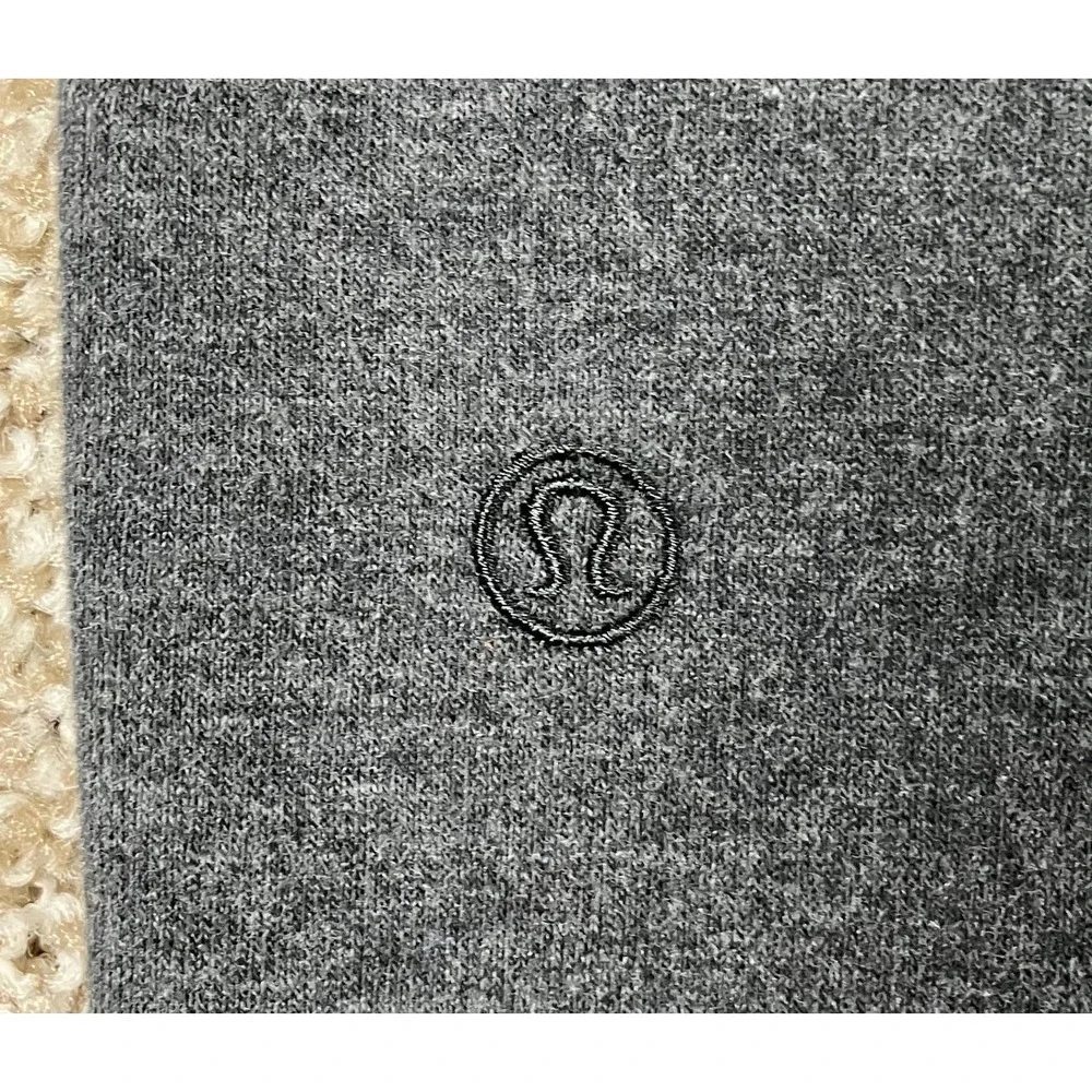 Lululemon Mens Hustle Pants Charcoal Gray Lounge Fleece Sweatpants Size Large
